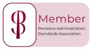 Member badge for PASA members, displaying the 'P' and member status
