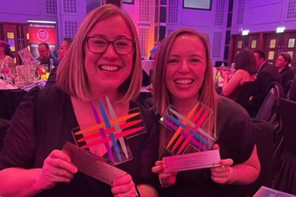 Laura Clark and Kat Jarvis